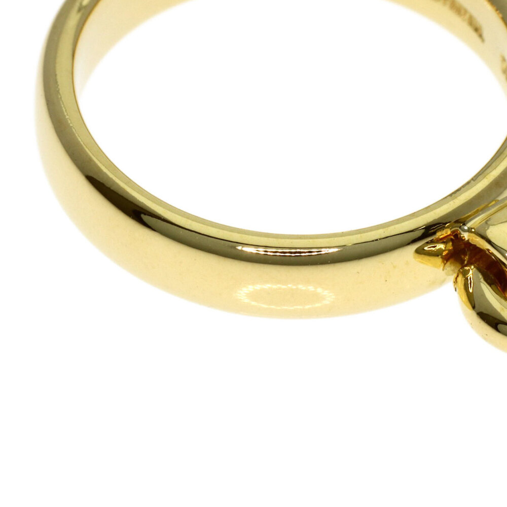 TIFFANY 18k Gold Pearl Ring - Picture 8 of 9